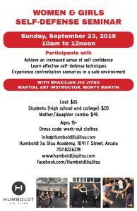 Women's Self Defense Seminar